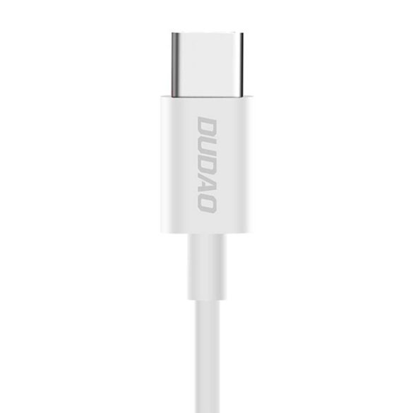 USB-C kábel Dudao L1T, 3A, 1m (fehér)