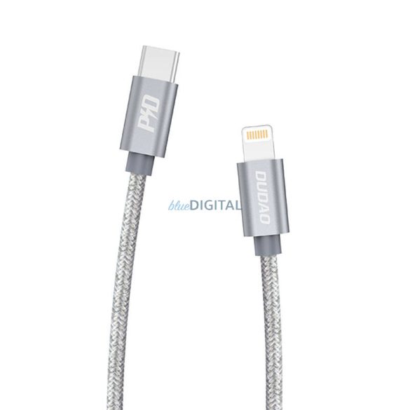 USB-C Lightning kábel Dudao L5Pro PD 45W, 1m (szürke)