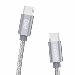 USB-C USB-C kábel Dudao L5ProC PD 45W, 1m (szürke)