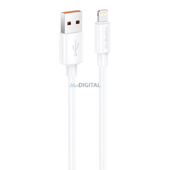 Foneng X108 USB-A - Lightning kábel 2.4A 1m - fehér