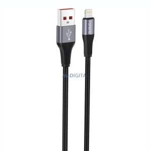 Foneng X112 USB-A - Lightning kábel 2.4A 1m - fekete