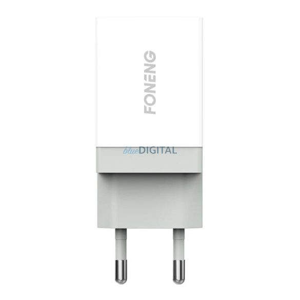 Gyorstöltő Foneng 1x USB K210 + USB Type C kábel