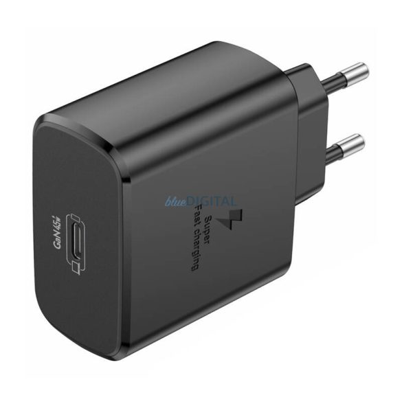 Foneng EU62 hálózati töltő 1xUSB-C csatlakozással 45W - fekete