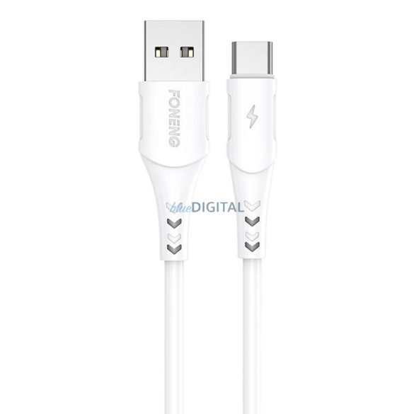 Kábel USB-USB-C Foneng, x81 2.1A, 1m (fehér)