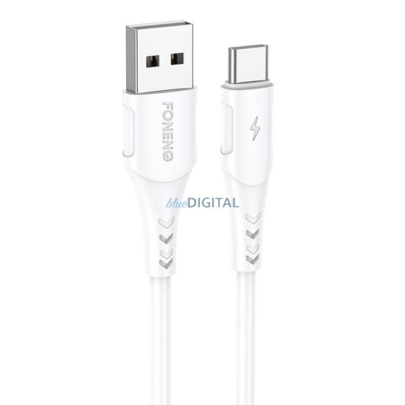 Kábel USB-USB-C Foneng, x81 2.1A, 1m (fehér)