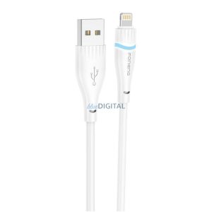 Foneng X101 USB-A - Lightning kábel 2.4A 1.2m - fehér