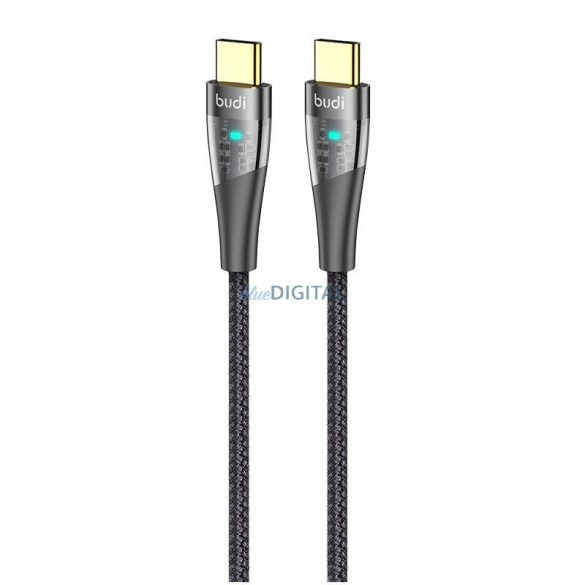 Kábel USB-C USB B-UDI 217TT, 65W, 1.5m (fekete)
