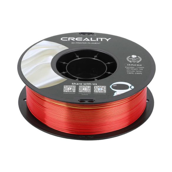 CR-Silk PLA Filament Creality (arany-piros)