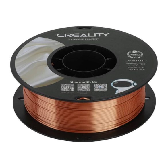 CR-Silk PLA Filament Creality (piros réz)