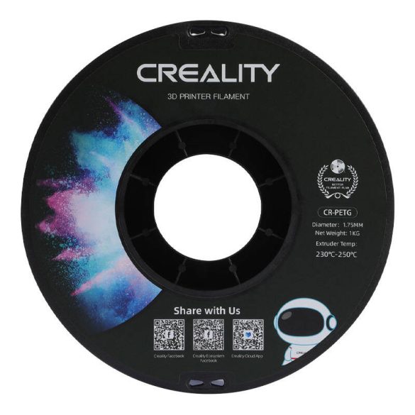 CR-PETG Filament Creality (átlátszó kék)