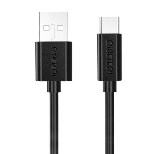 USB kábel USB-C Choetech AC0001, 0,5m (fekete)
