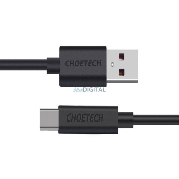 Choetech AC0004 USB-C hosszabbító kábel 3m (fekete)