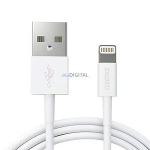 USB Lightning kábel Choetech IP0026, MFi, 1.2m (fehér)