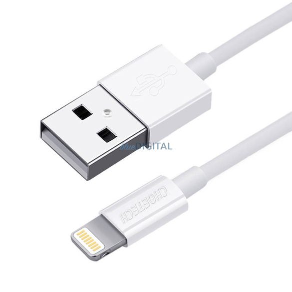 USB Lightning kábel Choetech IP0026, MFi, 1.2m (fehér)