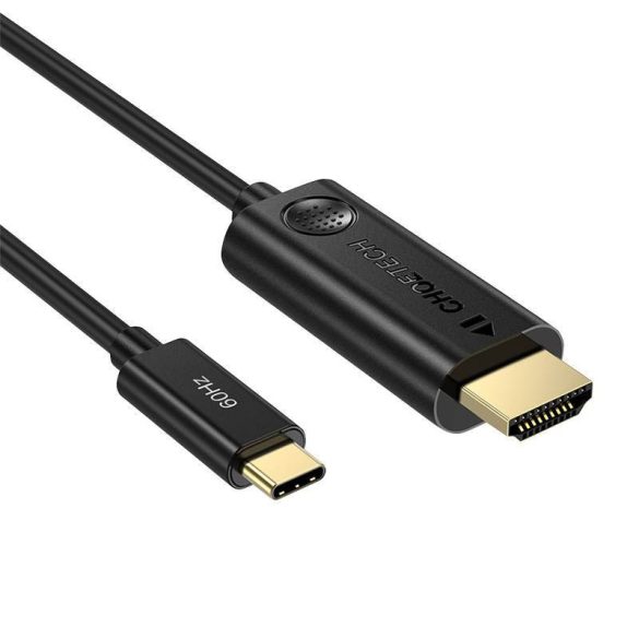 USB-C HDMI kábel Choetech CH0019, 1.8m (fekete)