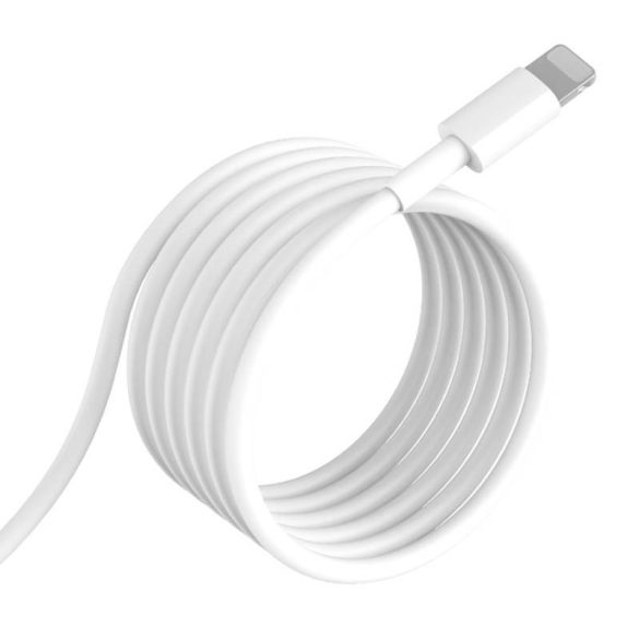 USB és Lightning kábel Vipfan X03, 3A, 1m (fehér)