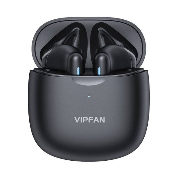 TWS Vipfan T06 vezeték nélküli fülhallgató, Bluetooth 5.0 (fekete)