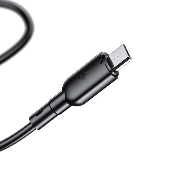 USB és Micro USB kábel Vipfan Colorful X11, 3A, 1m (fekete)