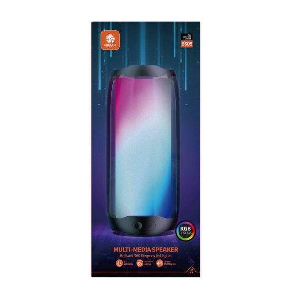 Bluetooth vezeték nélküli hangszóró Vipfan Mirage BS05, RGB