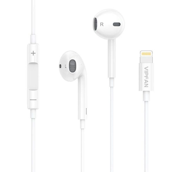 Vipfan M13 vezetékes fülhallgató (fehér)