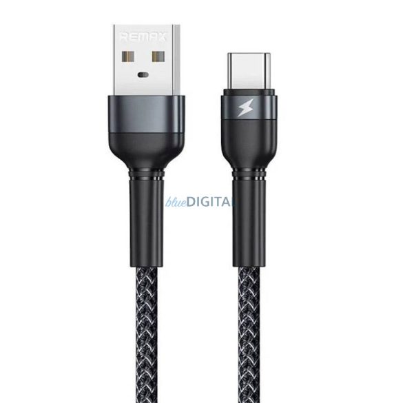 Kábel USB-C Remax Jany Alloy, 1m, 2.4A (fekete)
