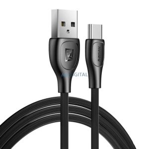 Kábel USB-C Remax Lesu Pro, 1m, 2.1A (fekete)