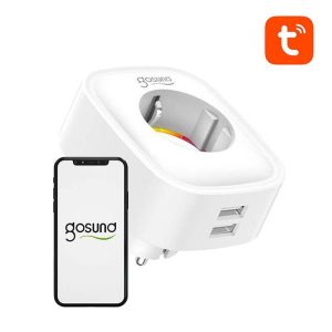 Gosund SP112 2xUSB intelligens WiFi aljzat, Tuya