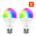 Gosund WB4 LED Okosizzó (RGB) E27, 2 db