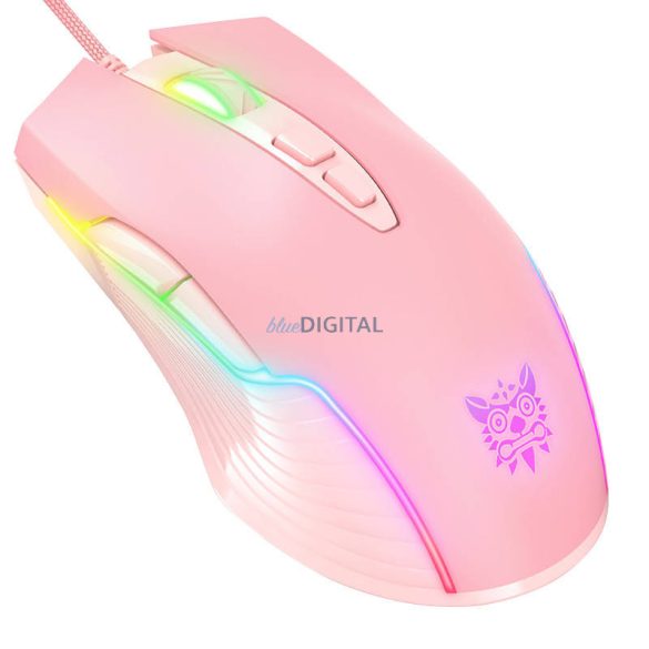 Gaming egér ONIKUMA CW905 rózsaszínű