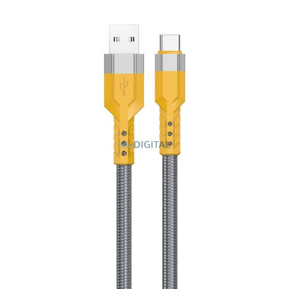 USB-USB-C kábel Dudao L23AC 120W 1m (szürke)