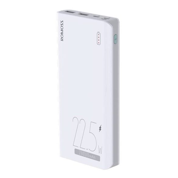 Romoss SENSE6F Powerbank,20000mAh, 22.5W (fehér)