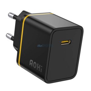 AOHI fali töltő A325 USB-C 30W (fekete)