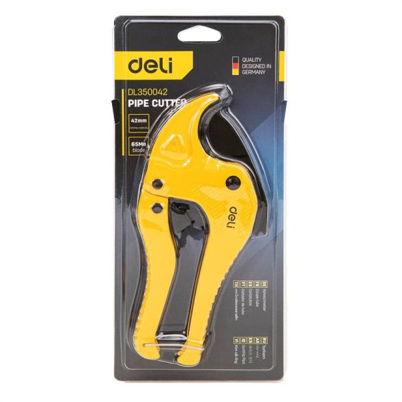 Deli Tools EDL350042 csővágó 42mm (sárga)