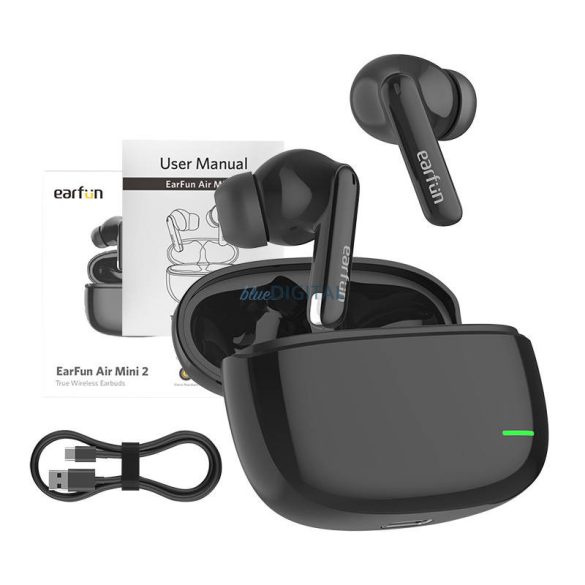 Vezeték nélküli fülhallgató TWS EarFun AirMini2 (fekete)