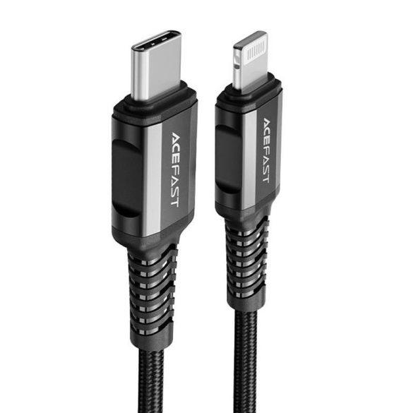 Kábel USB-C Lightning Acefast C1-01, 1,2m (fekete)