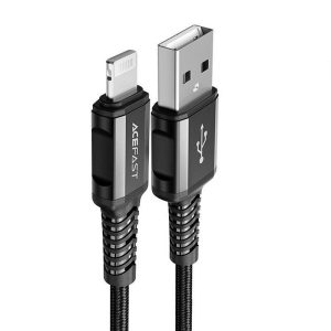 Kábel USB Lightning Acefast C1-02, 1,2m (czarny)