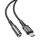 Adapter USB-C 3,5 mm-es mini jack csatlakozóra Acefast C1-07 18cm (fekete)