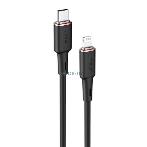 Kábel USB-C és Lightining Acefast C2-01, 30W, MFi, 1.2m (fekete)