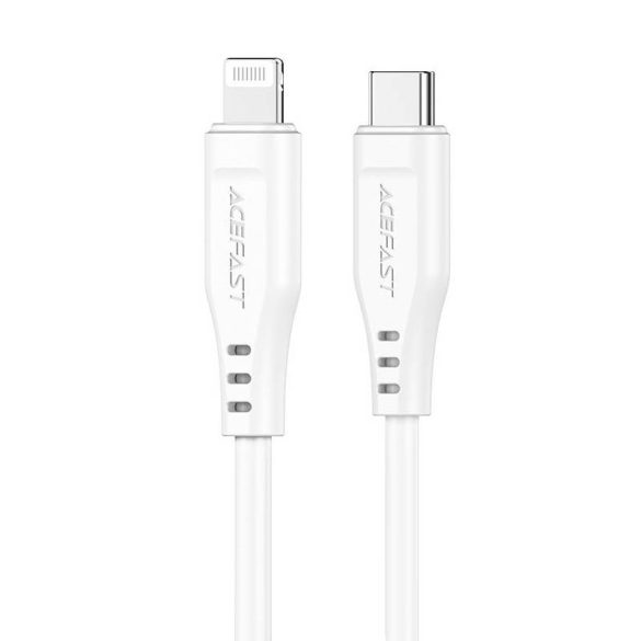 USB kábel MFI Acefast C3-01, USB-C Lightning, 30W, 1,2m (fehér)