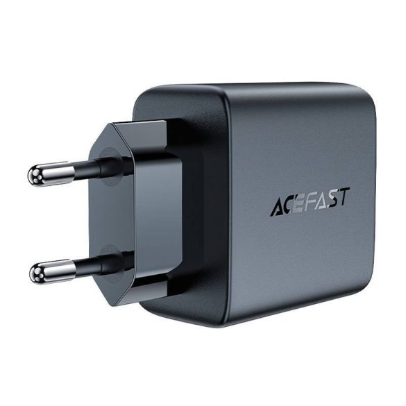 Acefast A49 fali töltő, 2x USB-C, 35W PD (fekete)