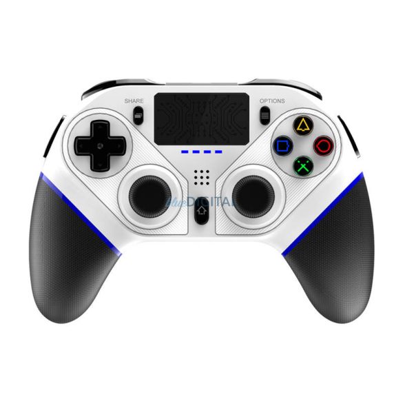 iPega Ninja PG-P4010B vezeték nélküli vezérlő / GamePad PS4 touchpad (fehér)