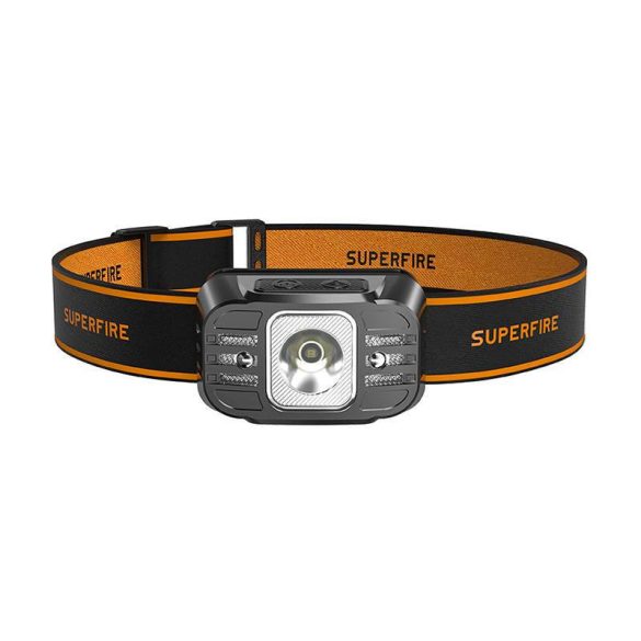 Superfire HL75-X, fényszóró, 220lm, USB