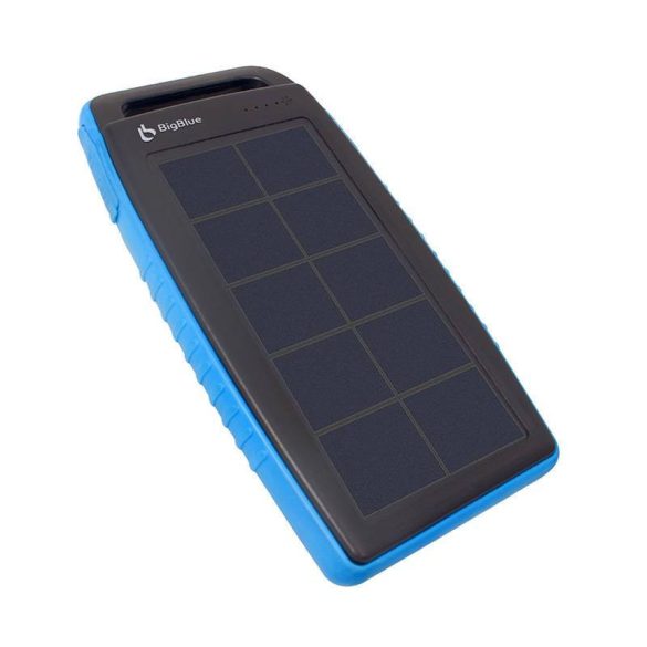 Vízálló hordozható napelemes napelemes töltő BigBlue  SL-CP001A 10000mAh