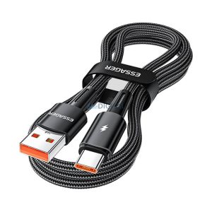 Essager USB-A - Type-C kábel 120W 2m - fekete