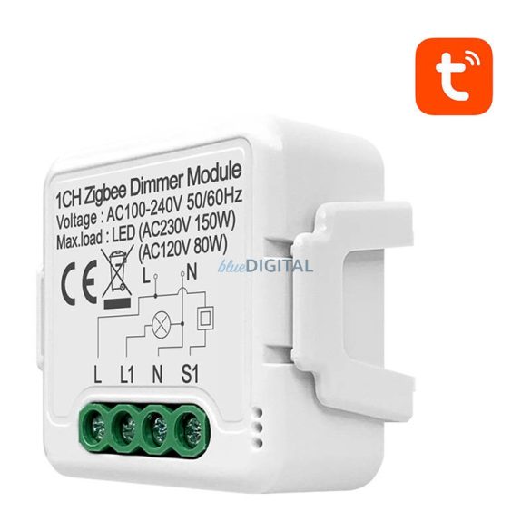 Intelligens dimmer kapcsoló modul ZigBee Avatto N-ZDMS01-1 TUYA N-ZDMS01-1 TUYA