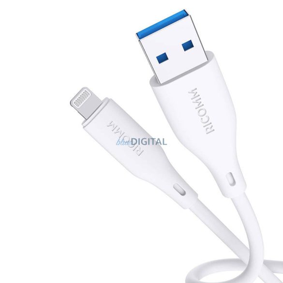 USB-A Lightning kábel Ricomm RLS004ALW 1.2m