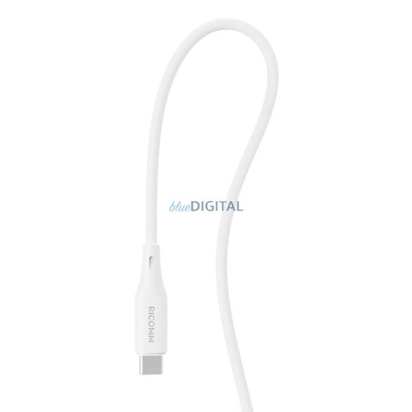 USB-C Lightning kábel Ricomm RLS007CLW 2.1m