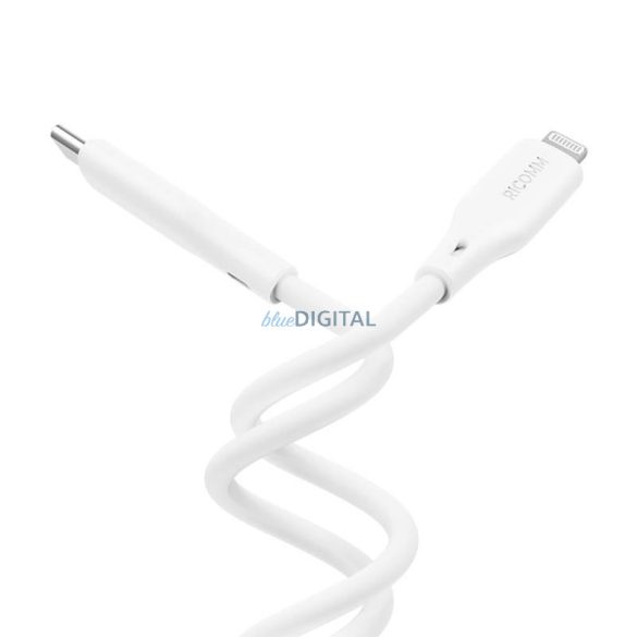 USB-C Lightning kábel Ricomm RLS004CLW 1,2m