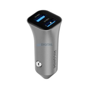 Autós töltő 24W Ricomm RA241 2xUSB-A 2xUSB-A