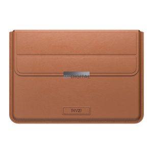 INVZI Bőr tok / CoverStand funkció MacBook Pro/Air 13"/14" (barna)